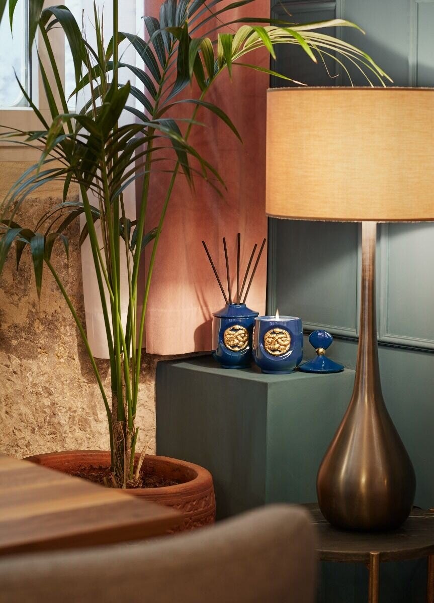 LLADRO Lux Hayvanlar Yılan Figürlü Mumluk D’Maison