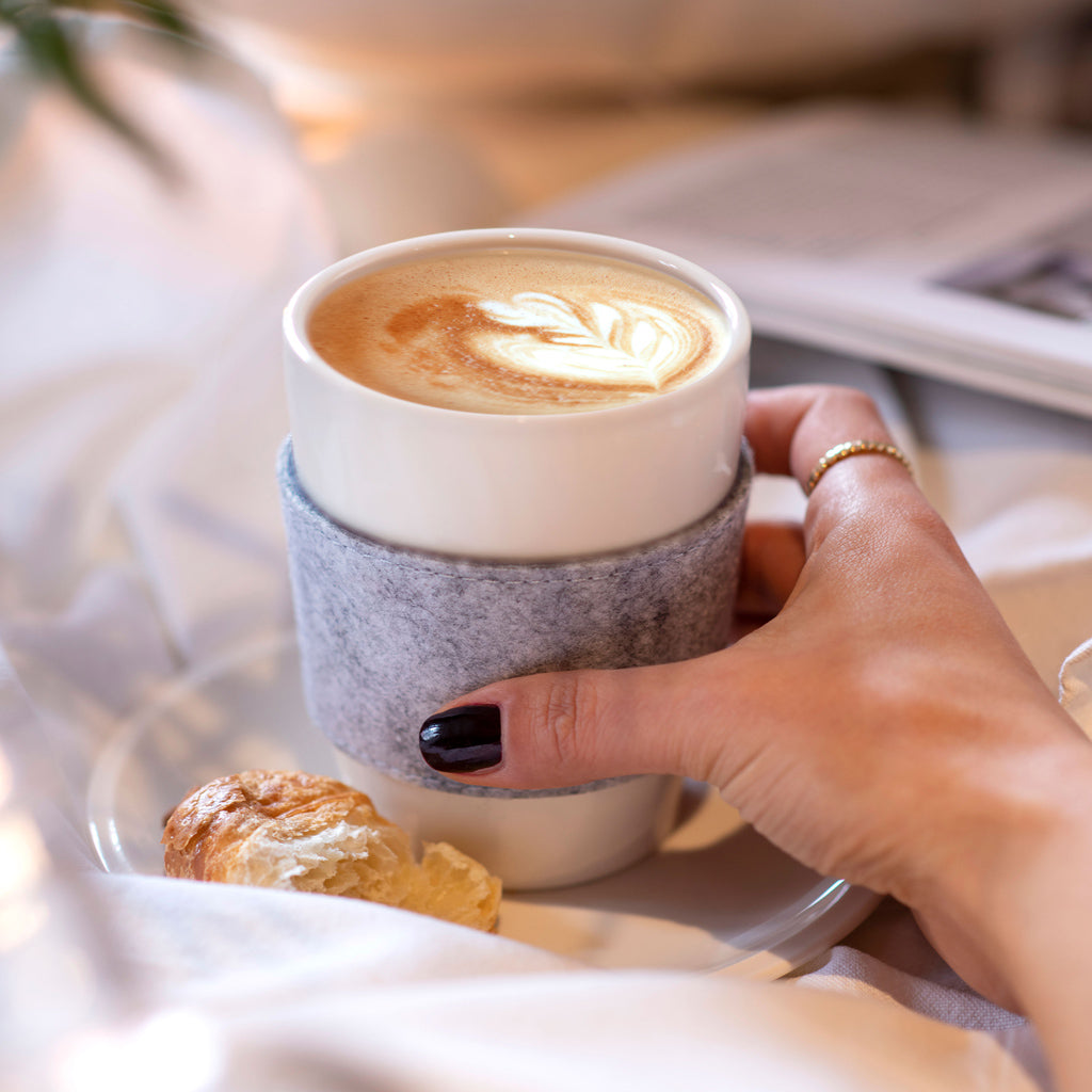 VILLEROY AND BOCH Coffee To Go Beyaz Porselen Kupa Termos 0,29 L D’Maison