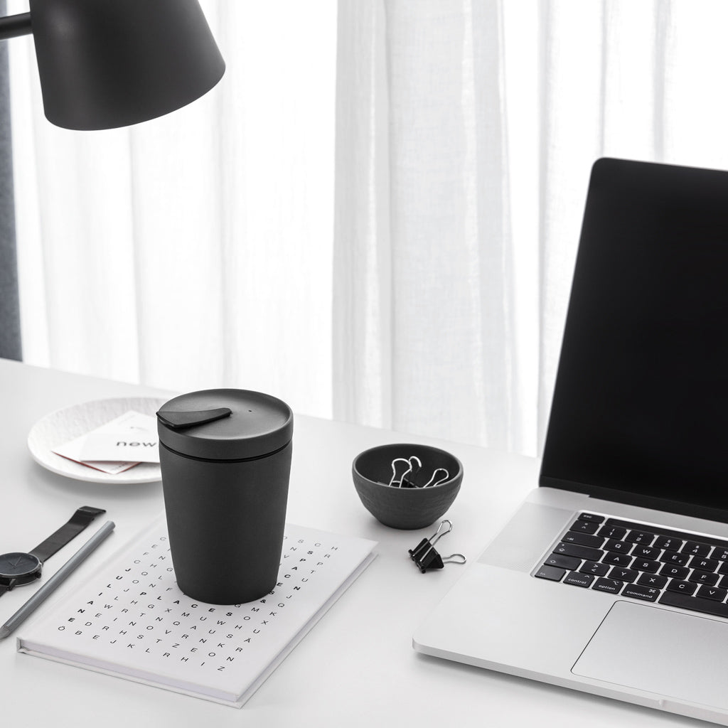 VILLEROY AND BOCH Coffee To Go Siyah Porselen Kupa Termos 0,29L D’Maison