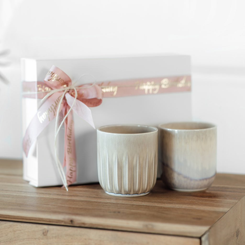 VILLEROY AND BOCH Perlemor Bej Kupa 2'li Set D’Maison