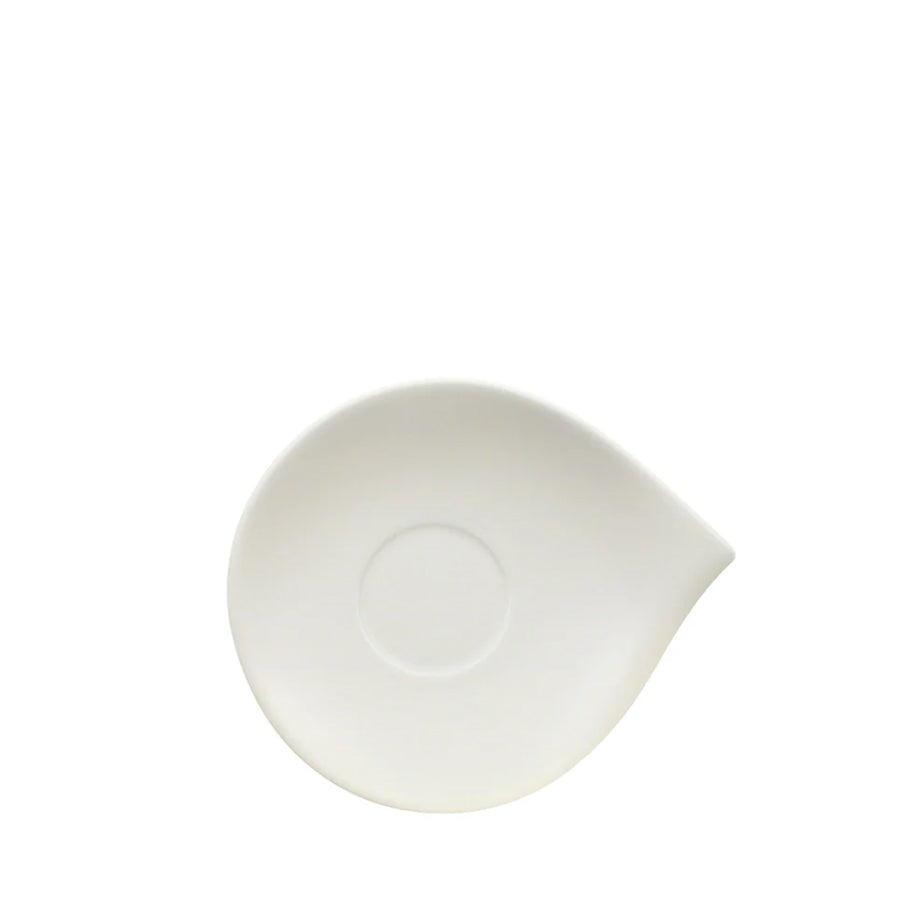 VILLEROY AND BOCH Flow Beyaz Kahve, Çay Fincan Tabağı D’Maison