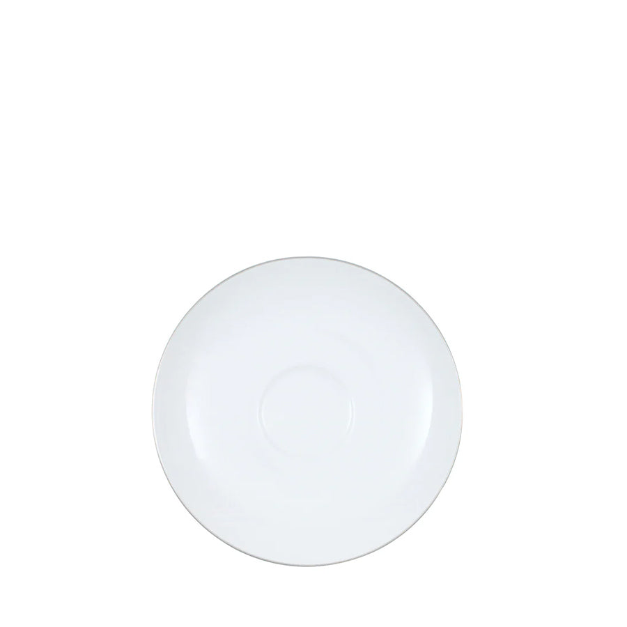 VILLEROY AND BOCH Anmut Beyaz Platin Kahve, Çay Fincan Tabağı D’Maison