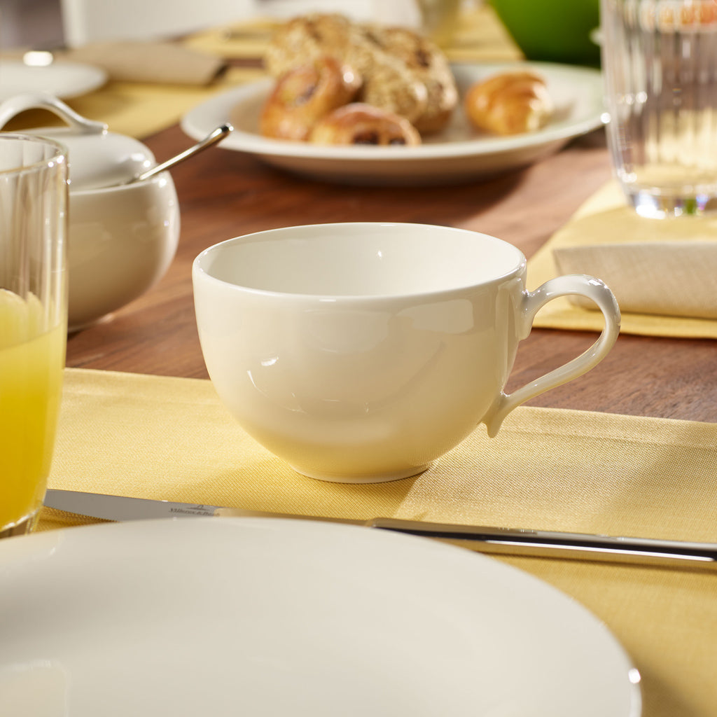 VILLEROY AND BOCH New Cottage Beyaz XL Kahve, Çay Fincanı 0,39 L D’Maison