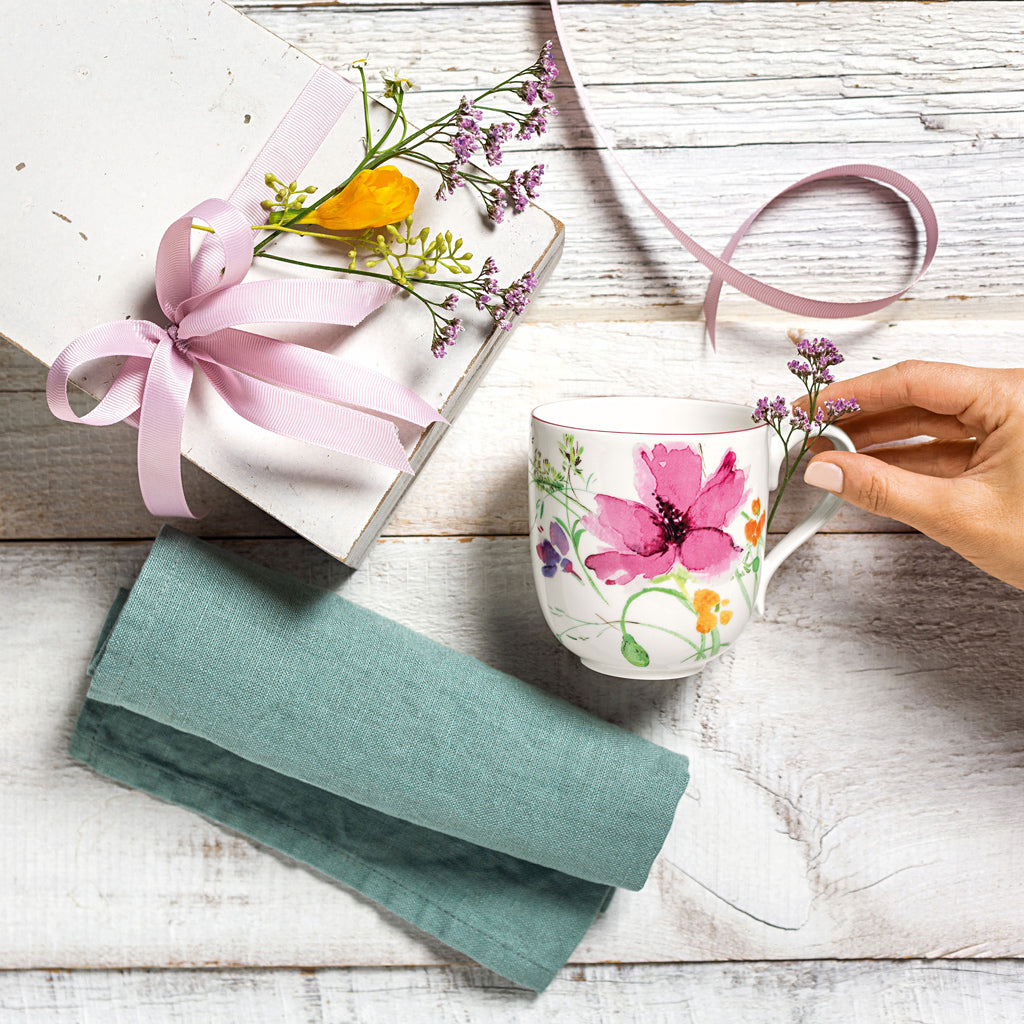 VILLEROY AND BOCH Mariefleur Çiçek Desenli Kupa D’Maison