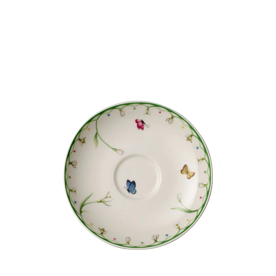 VILLEROY AND BOCH Colourful Spring Çiçek Desenli Kahve, Çay Fincan Tabağı D’Maison