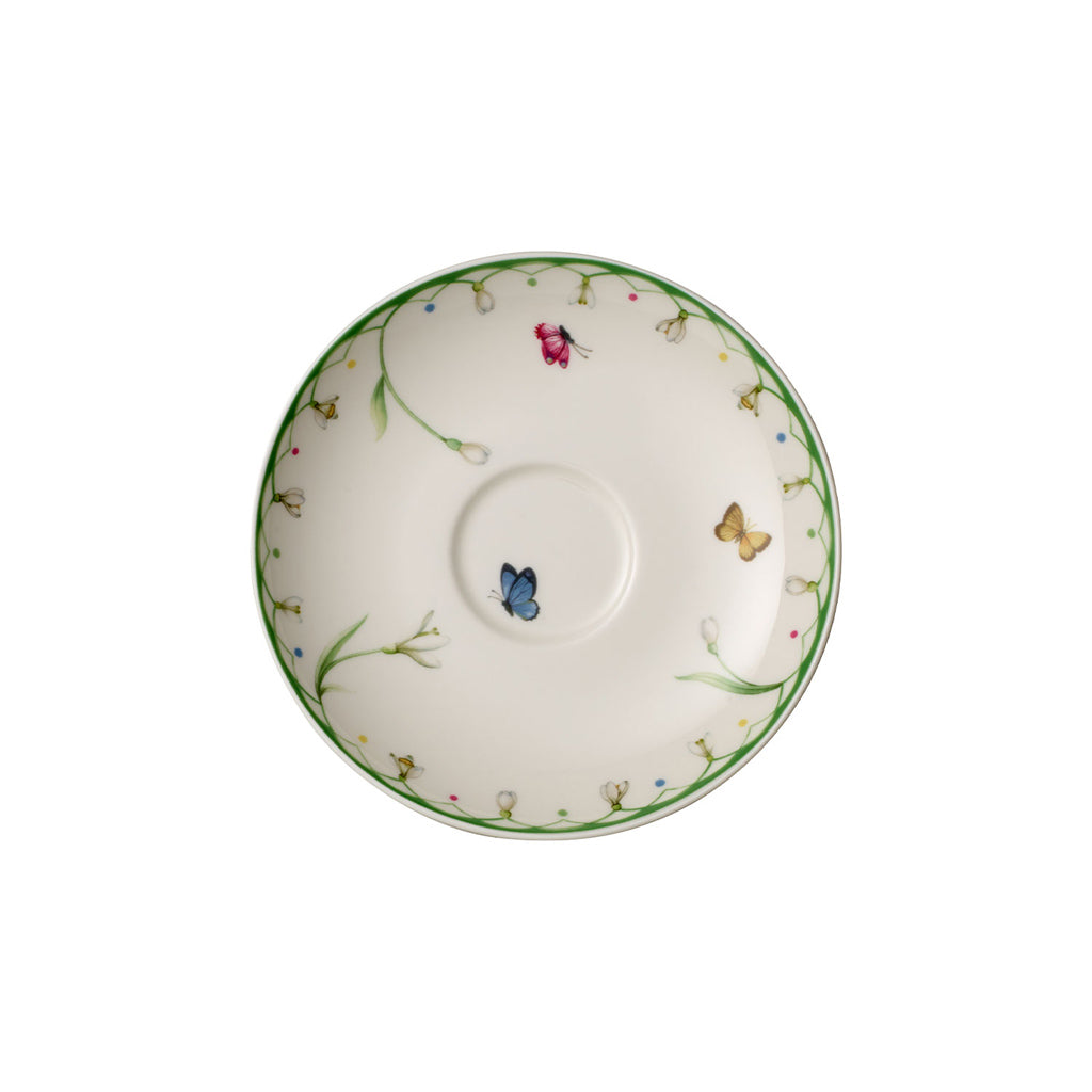 VILLEROY AND BOCH Colourful Spring Çiçek Desenli Kahve, Çay Fincan Tabağı D’Maison
