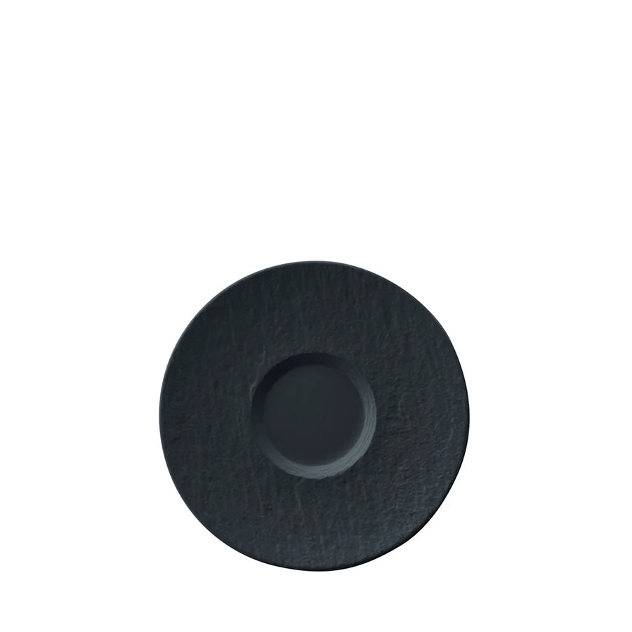 VILLEROY AND BOCH Manufacture Rock Siyah Kahve, Çay Fincan Tabağı D’Maison