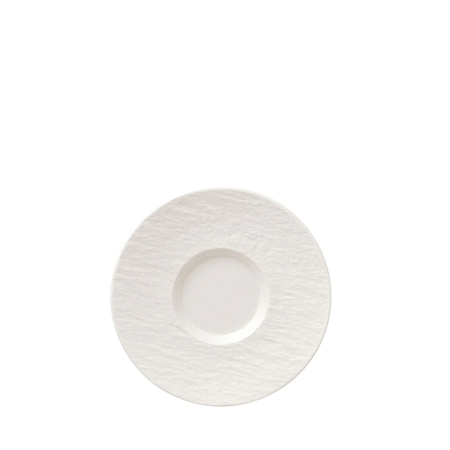 VILLEROY AND BOCH Manufacture Rock Beyaz Kahve, Çay Fincan Tabağı D’Maison