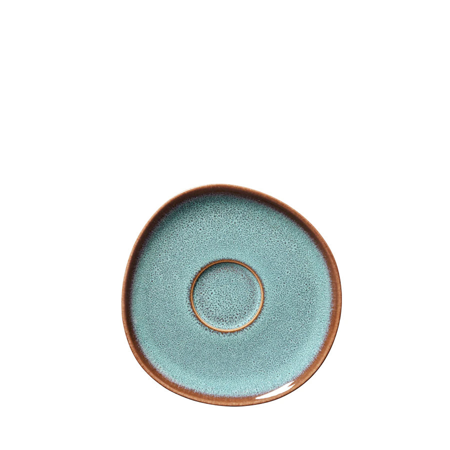 VILLEROY AND BOCH Lave Turkuaz Kahve, Çay Fincan Tabağı D’Maison