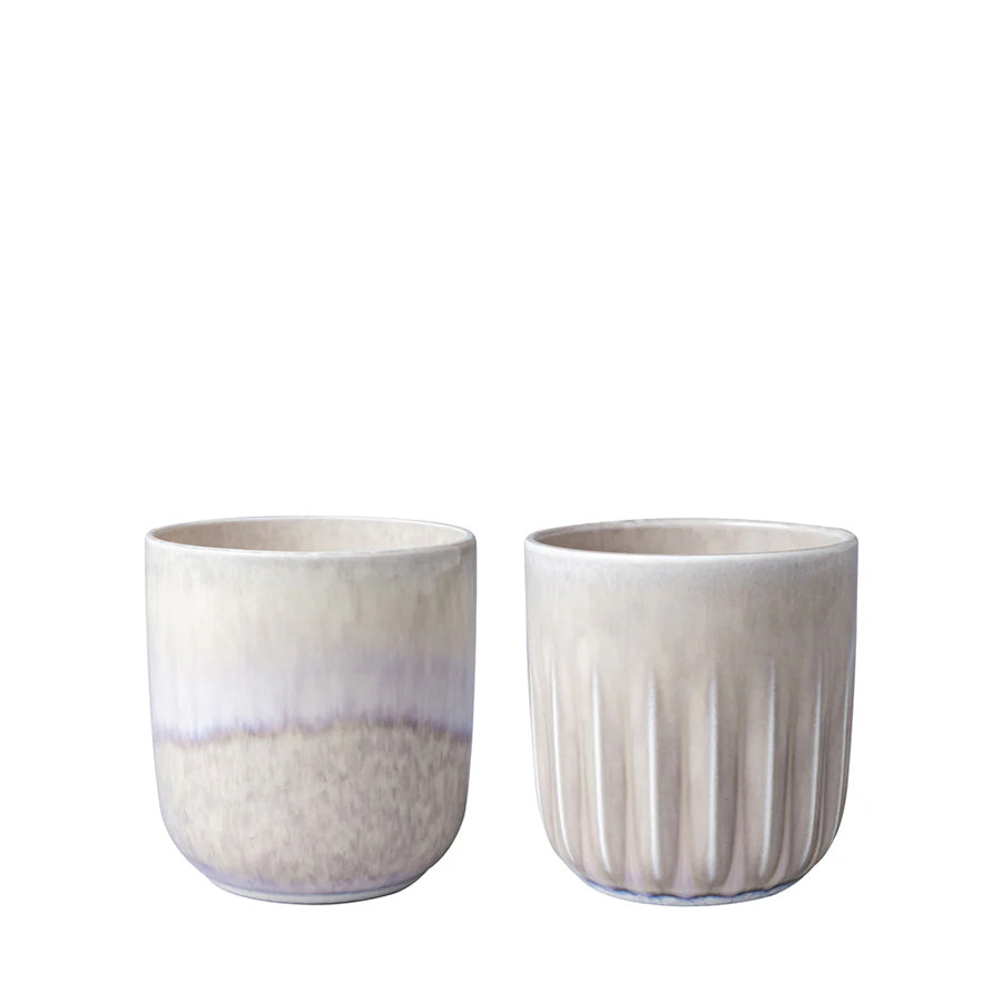 VILLEROY AND BOCH Perlemor Bej Kupa 2'li Set D’Maison