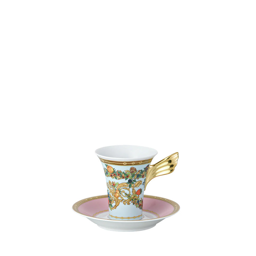 VERSACE Le Jardin De versace Porselen Kahve/Çay Fincan ve Tabağı D’Maison