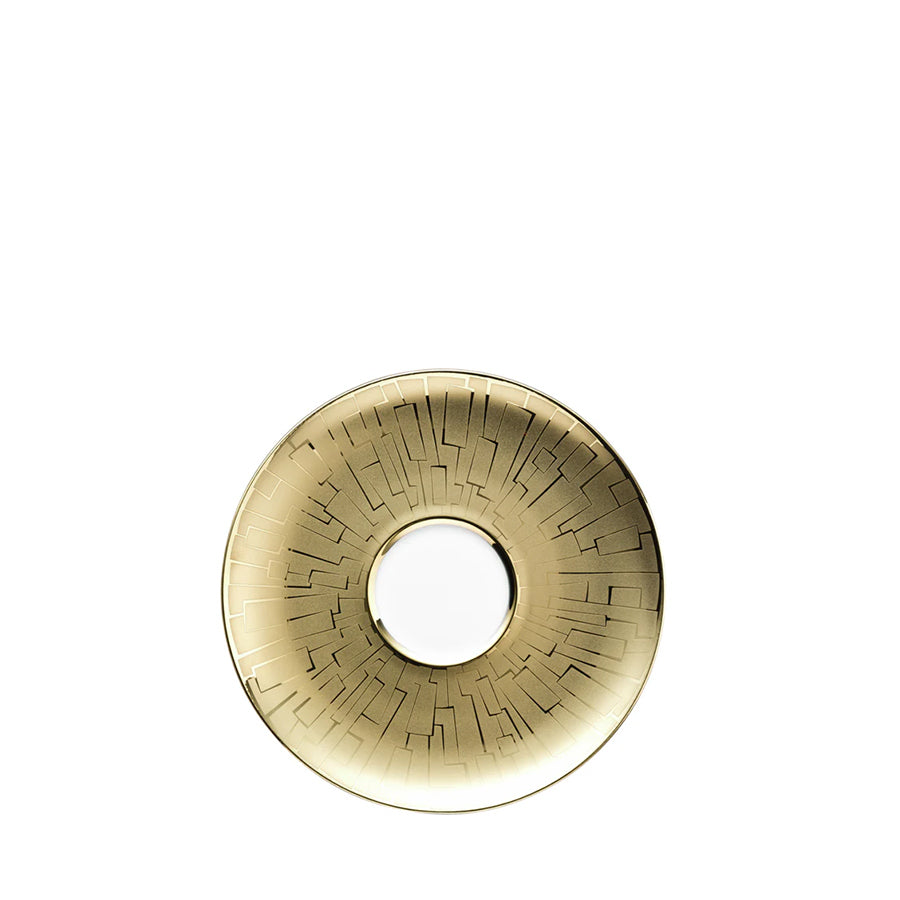 ROSENTHAL TAC Skin Gold Porselen Kahve/Çay Fincan Tabağı D’Maison