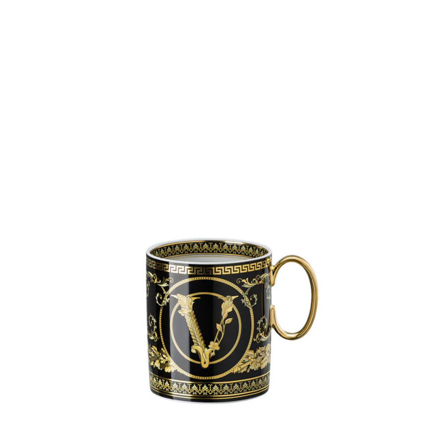 Virtus Gala Siyah Porselen Kupa