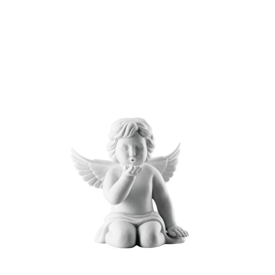 ROSENTHAL El Öpen Melek Beyaz Porselen Biblo 14 cm D’Maison