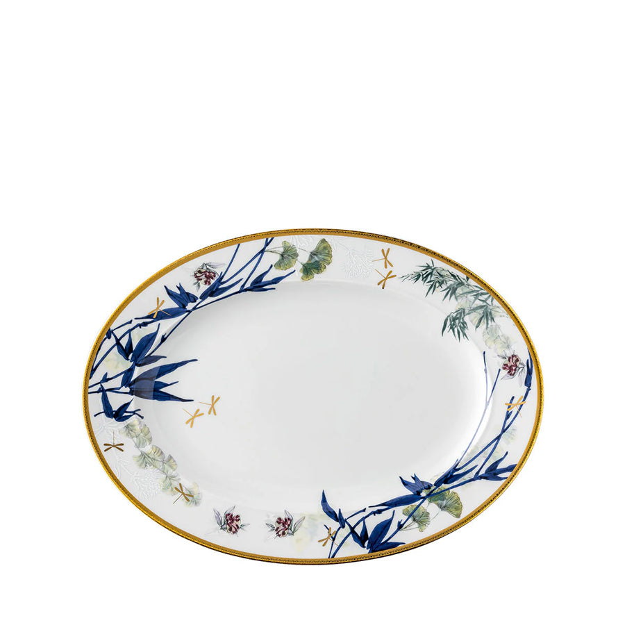 ROSENTHAL Turandot Oval Porselen Servis Tabağı 34 cm D’Maison