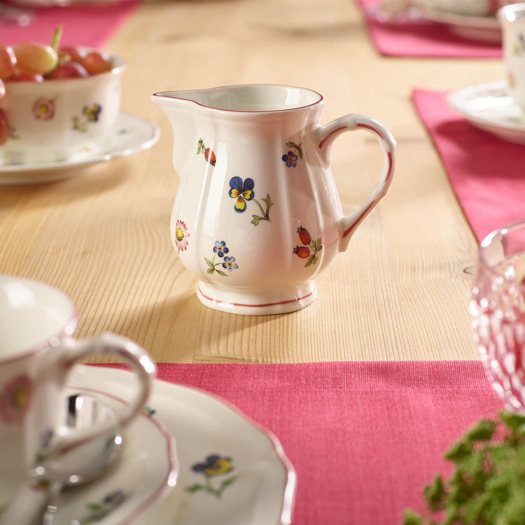 VILLEROY AND BOCH Petite Fleur Çiçek Desenli Sütlük D’Maison