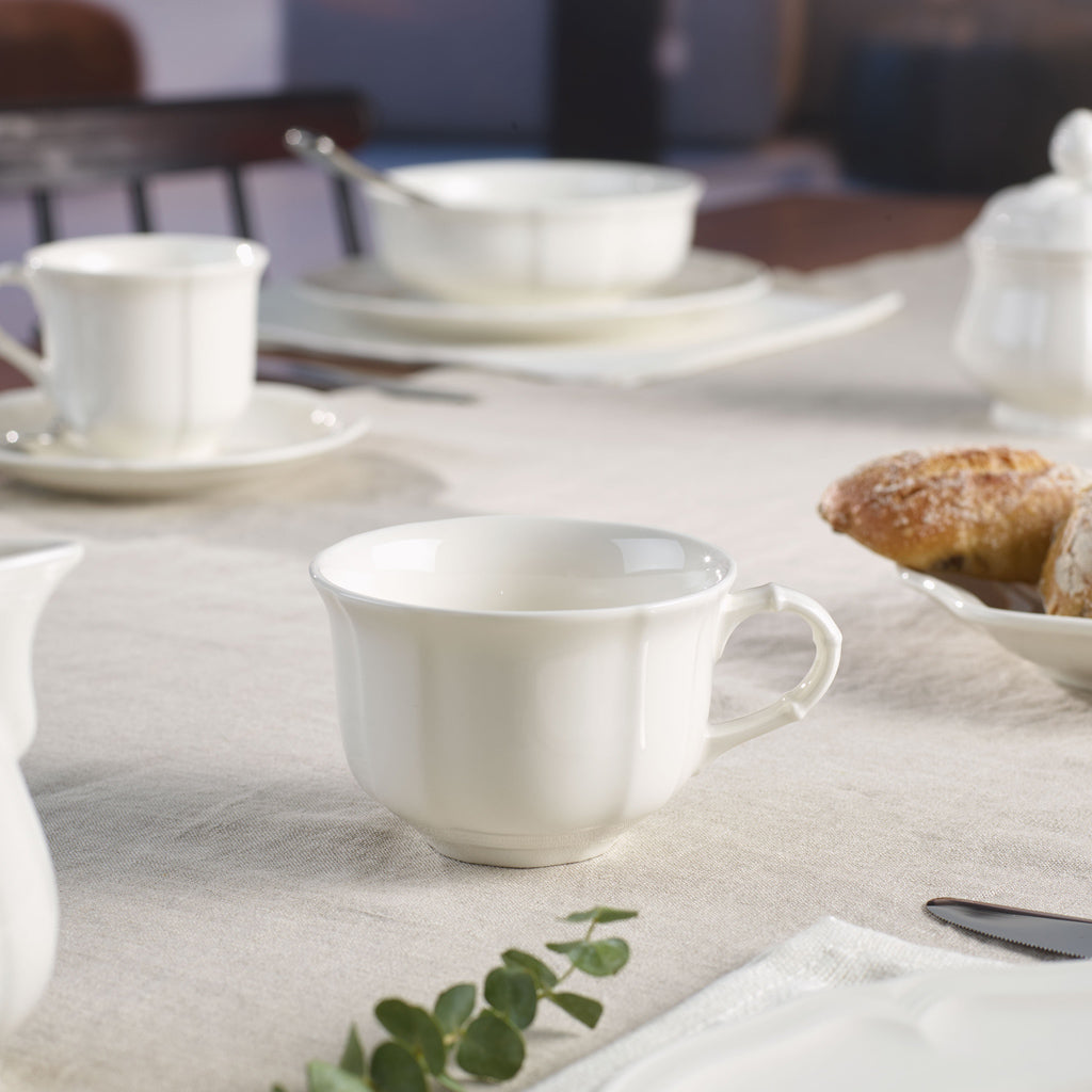 VILLEROY AND BOCH Manoir Beyaz Kahve, Çay Fincanı 0,20 L D’Maison