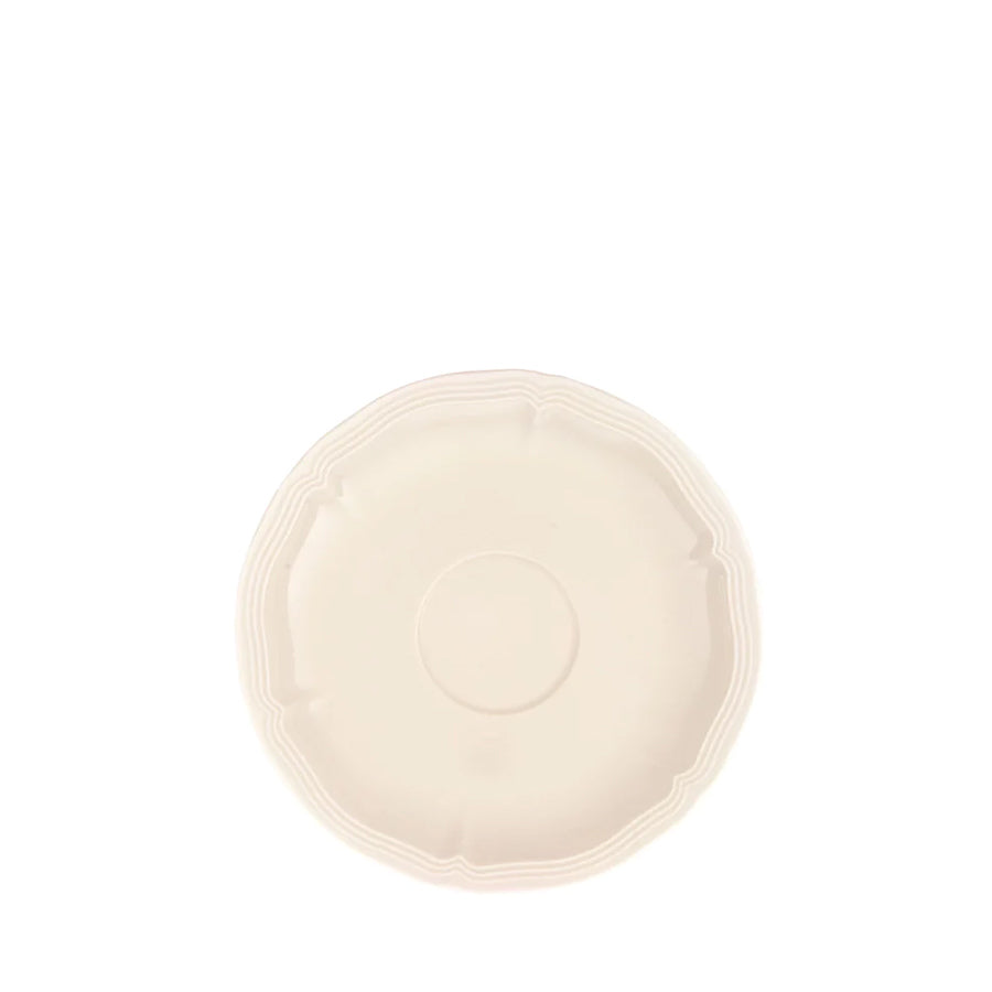 VILLEROY AND BOCH Manoir Beyaz Kahve, Çay Fincan Tabağı D’Maison