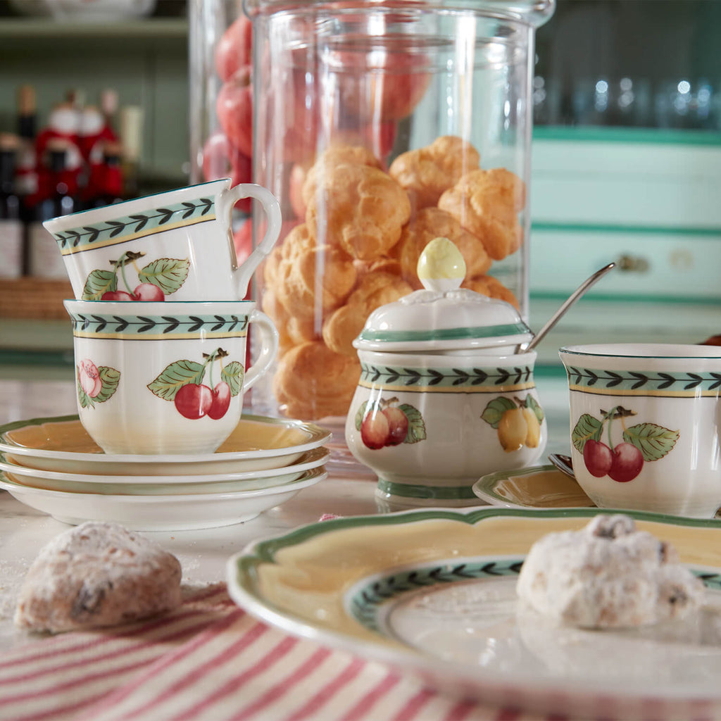 VILLEROY AND BOCH French Garden Kahve, Çay Fincanı 0,15 L D’Maison