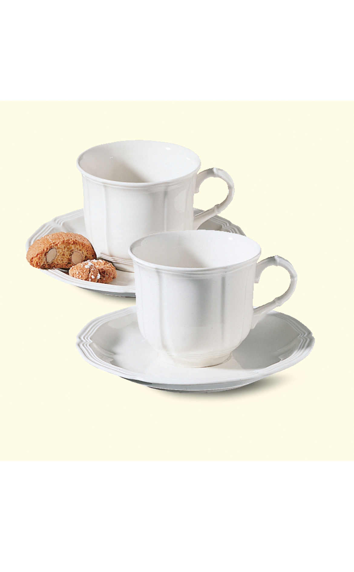 VILLEROY AND BOCH Manoir Beyaz Kahve, Çay Fincanı 0,15 L D’Maison