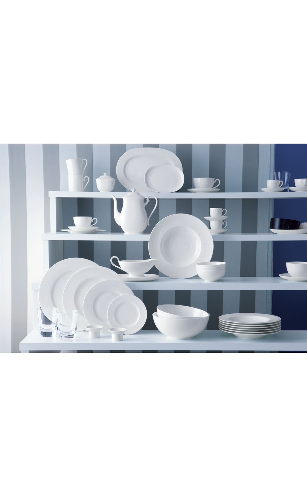 VILLEROY AND BOCH Royal Beyaz Kahve, Çay Fincan Tabağı D’Maison