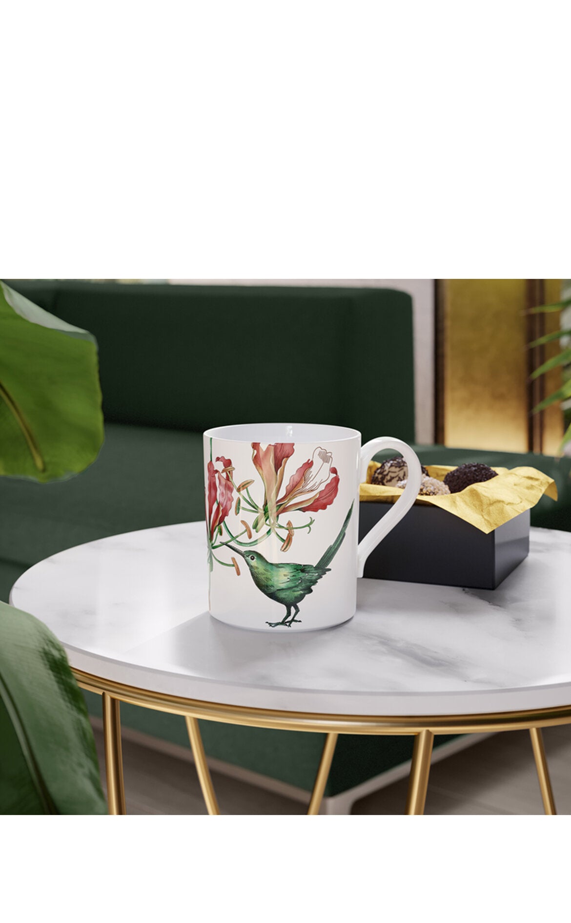 VILLEROY AND BOCH Avarua Tropik Desenli Kupa D’Maison