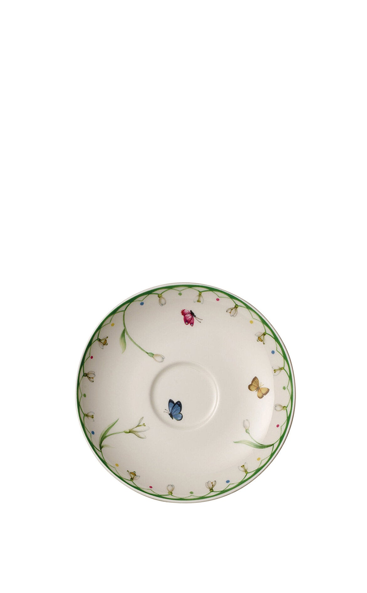 VILLEROY AND BOCH Colourful Spring Çiçek Desenli Kahve, Çay Fincan Tabağı D’Maison