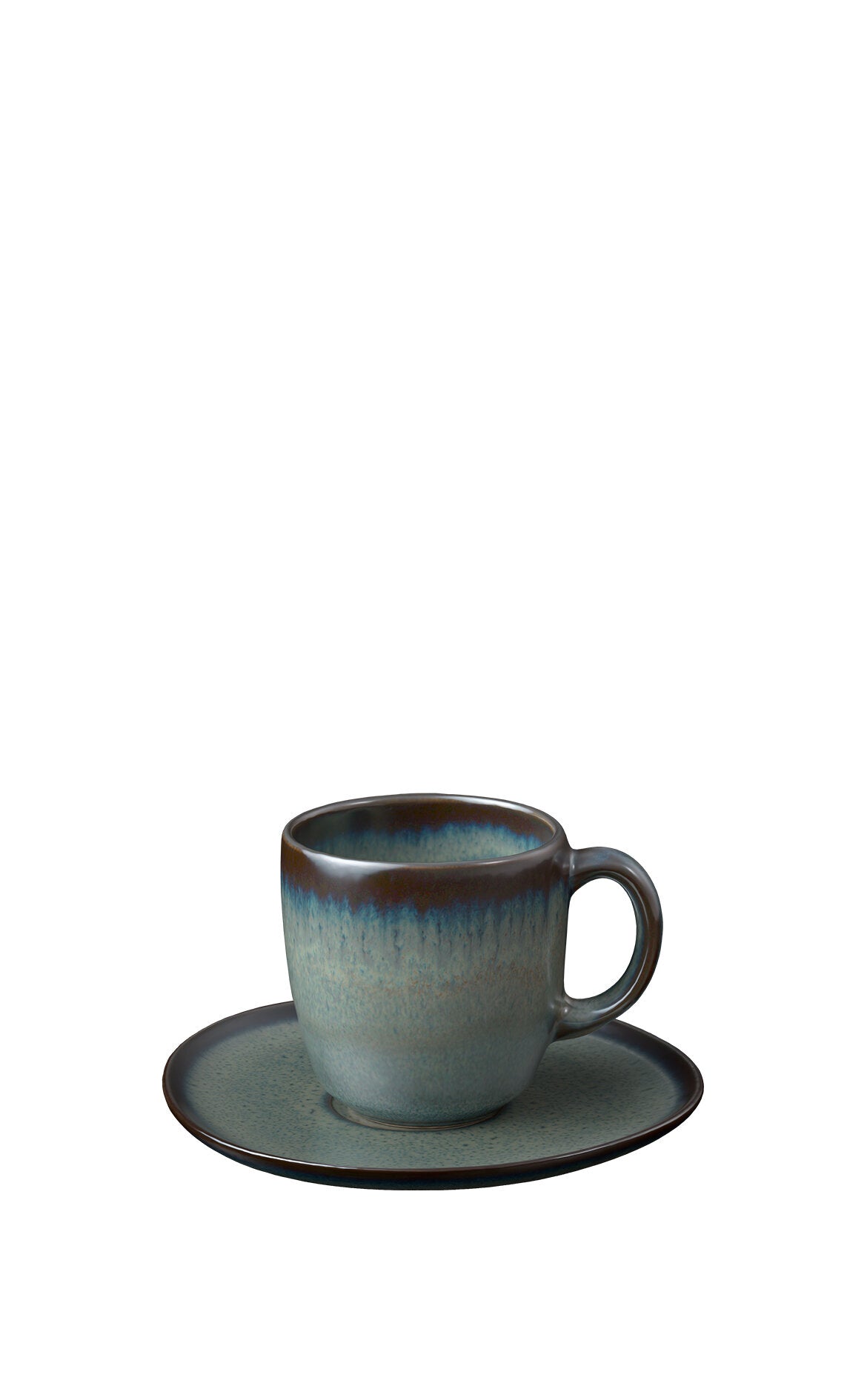 VILLEROY AND BOCH Lave Gri Kahve, Çay Fincan Tabağı D’Maison