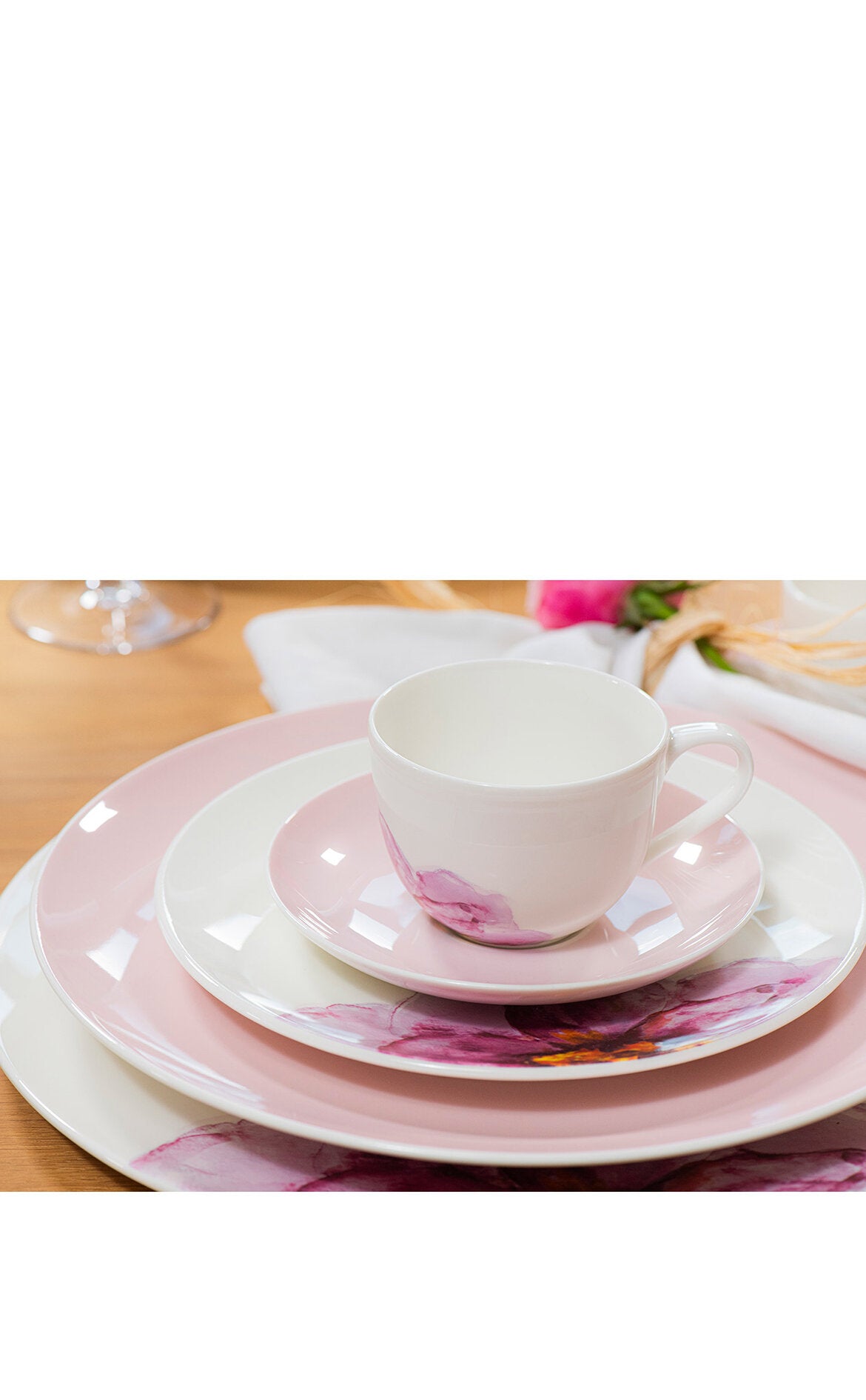 VILLEROY AND BOCH Rose Garden Kahve, Çay Fincanı 0,16 L D’Maison