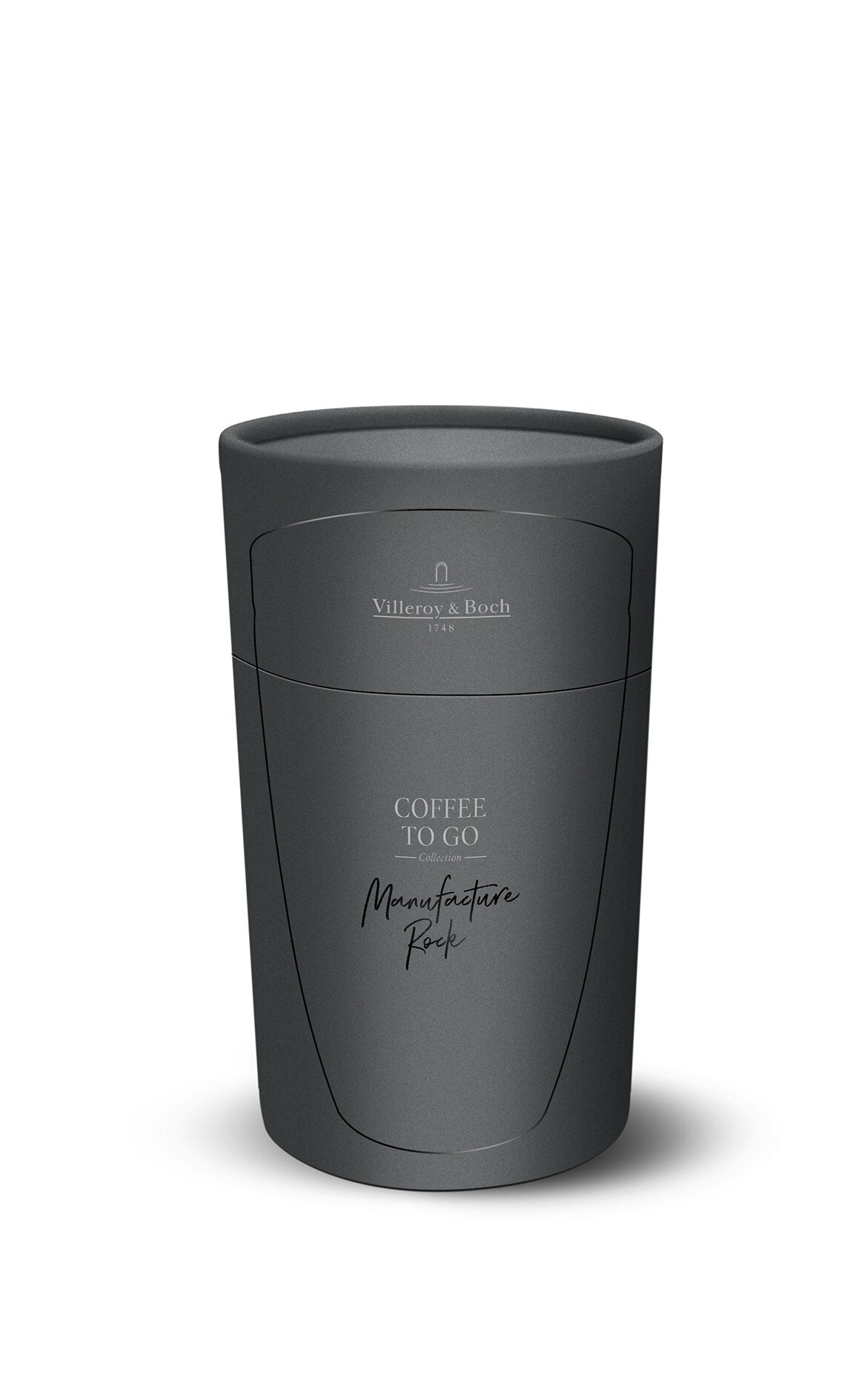 VILLEROY AND BOCH Coffee To Go Siyah Porselen Kupa Termos 0,29L D’Maison