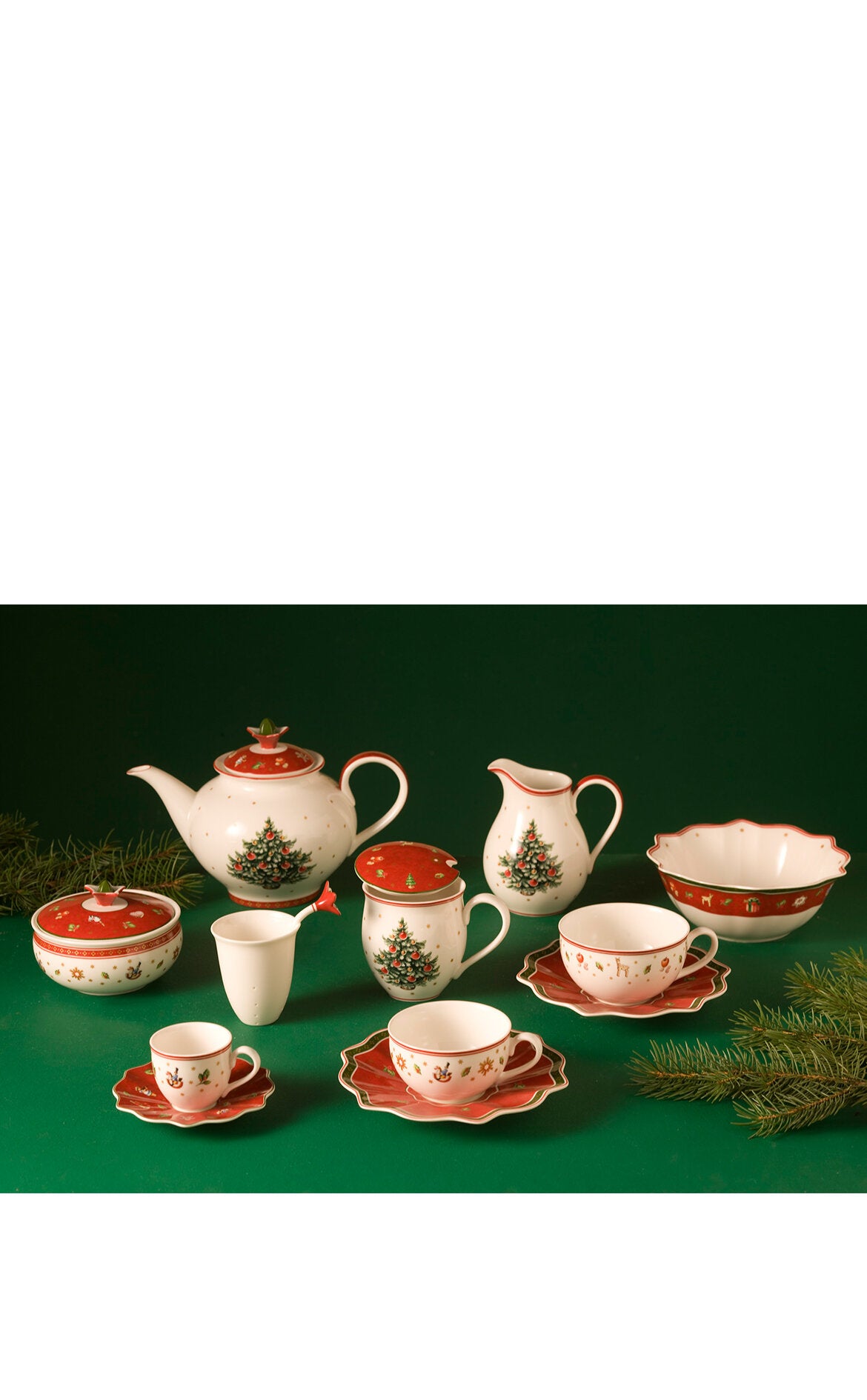 VILLEROY AND BOCH Toy's Delight Yılbaşı Kahve, Çay Fincanı 0,20 L D’Maison