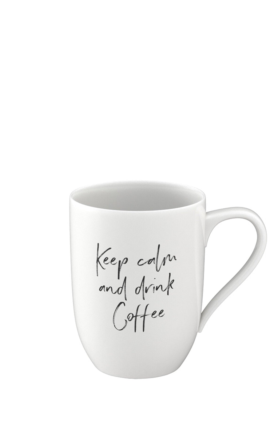 VILLEROY AND BOCH Statement Mesajlı Kupa 'Keep Calm And Drink Coffee' D’Maison
