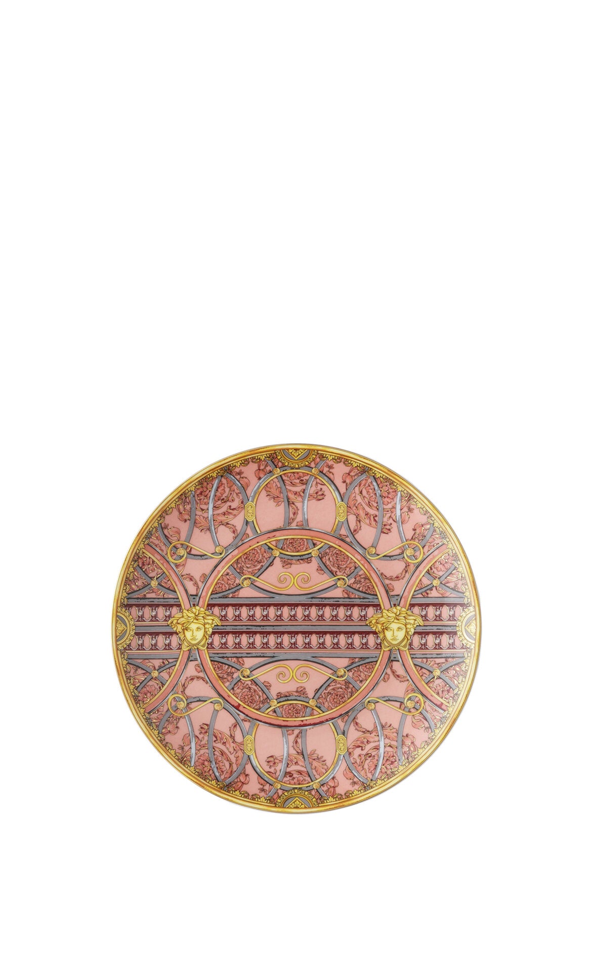 VERSACE Scala Palazzo Rose Porselen Pasta Tabağı 21 cm D’Maison