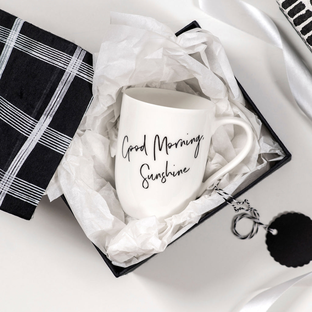 VILLEROY AND BOCH Statement Mesajlı Kupa 'Good Morning, Sunshine' D’Maison 