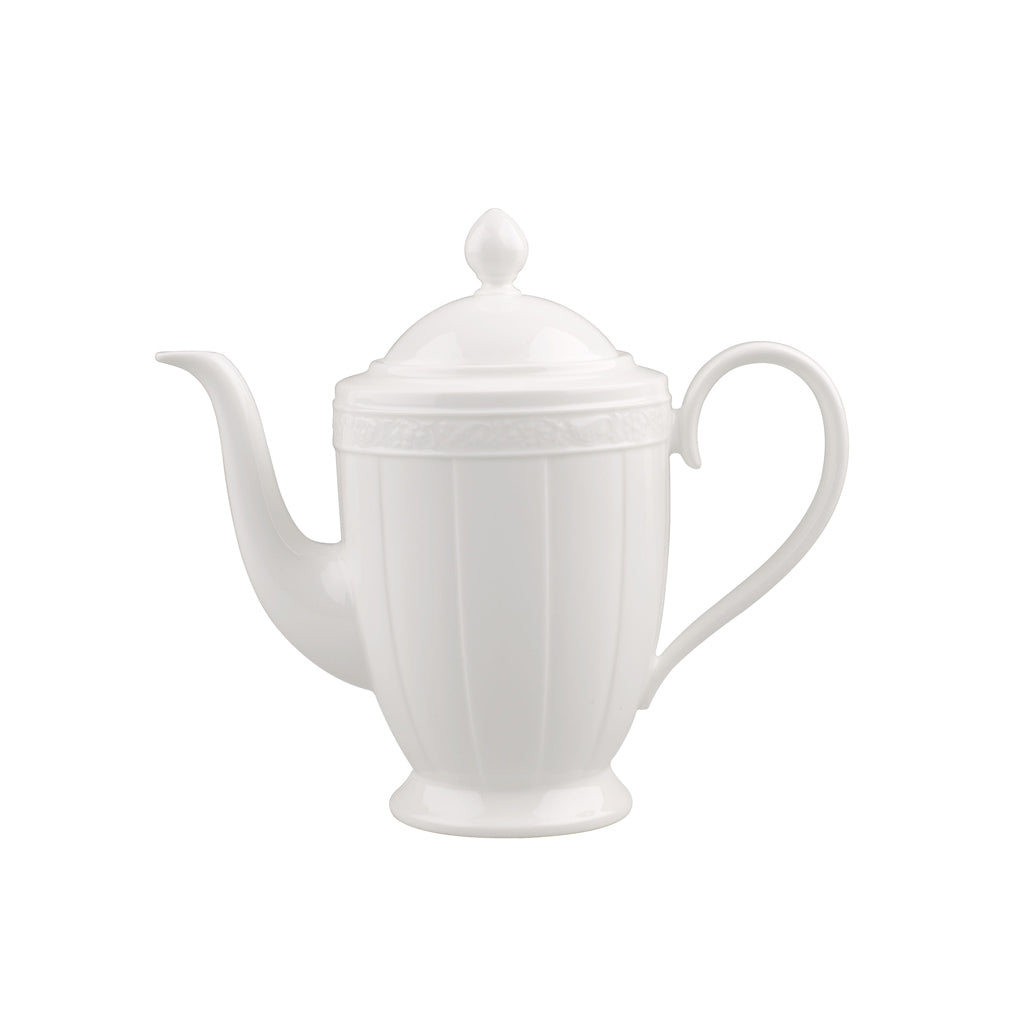 VILLEROY AND BOCH H White Pearl Kahve, Çay Potu D’Maison 