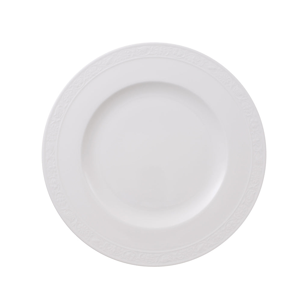 VILLEROY AND BOCH H White Pearl Beyaz Yemek Tabağı 27 cm D’Maison 