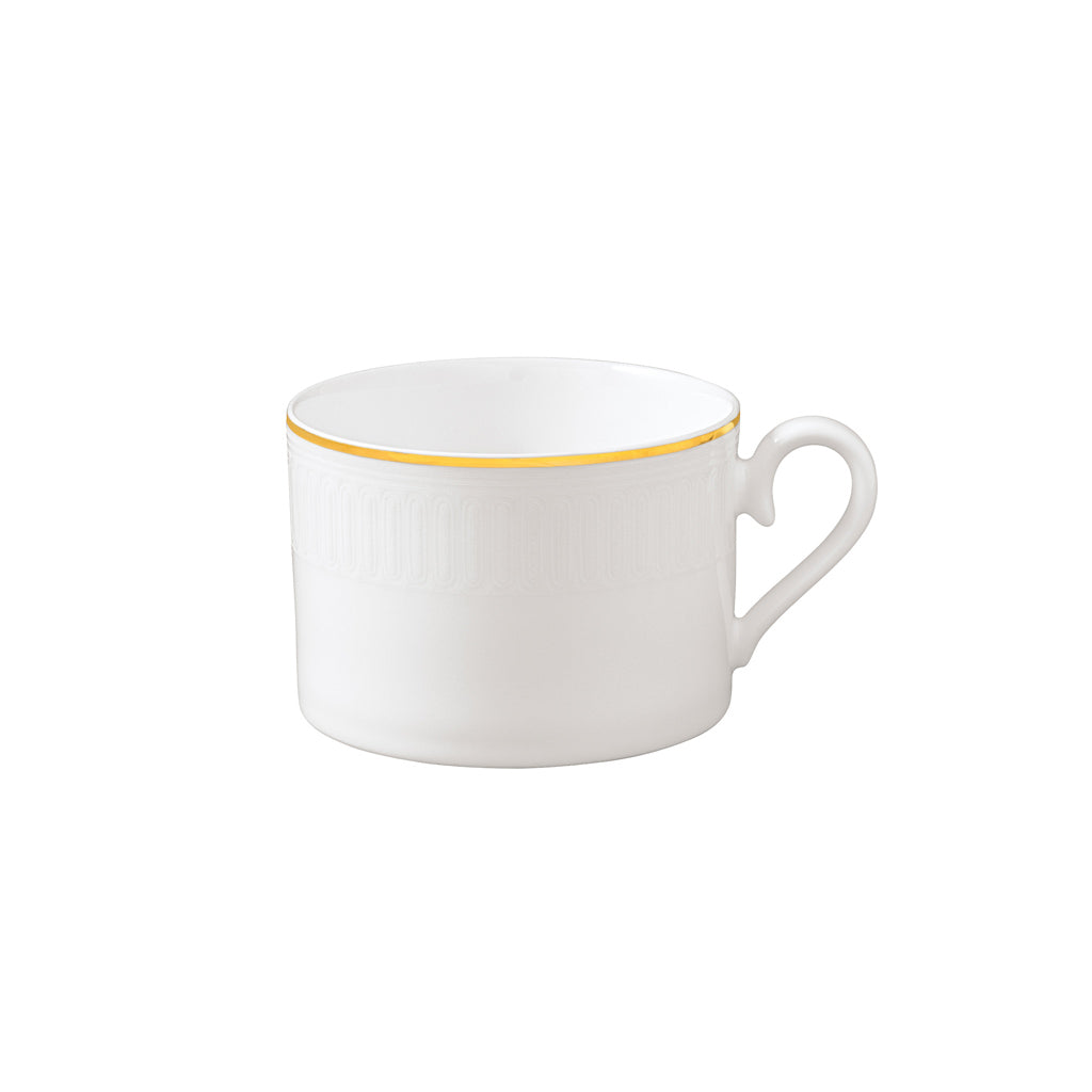 VILLEROY AND BOCH H Chateau Septfontaines Beyaz Gold Kahve, Çay Fincanı 0,15 L D’Maison 