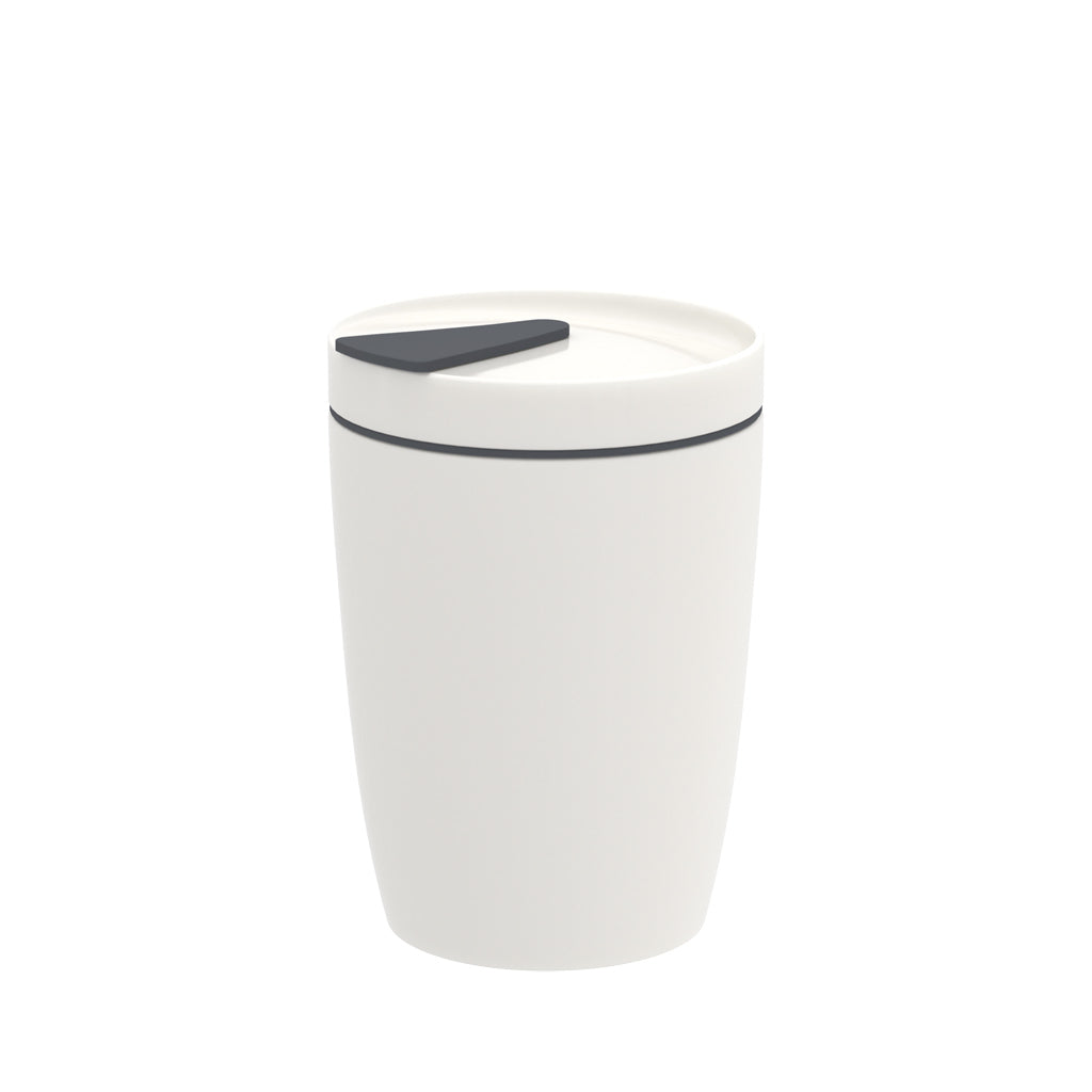 VILLEROY AND BOCH H Coffee To Go Beyaz Porselen Kupa Termos 0,29 L D’Maison 