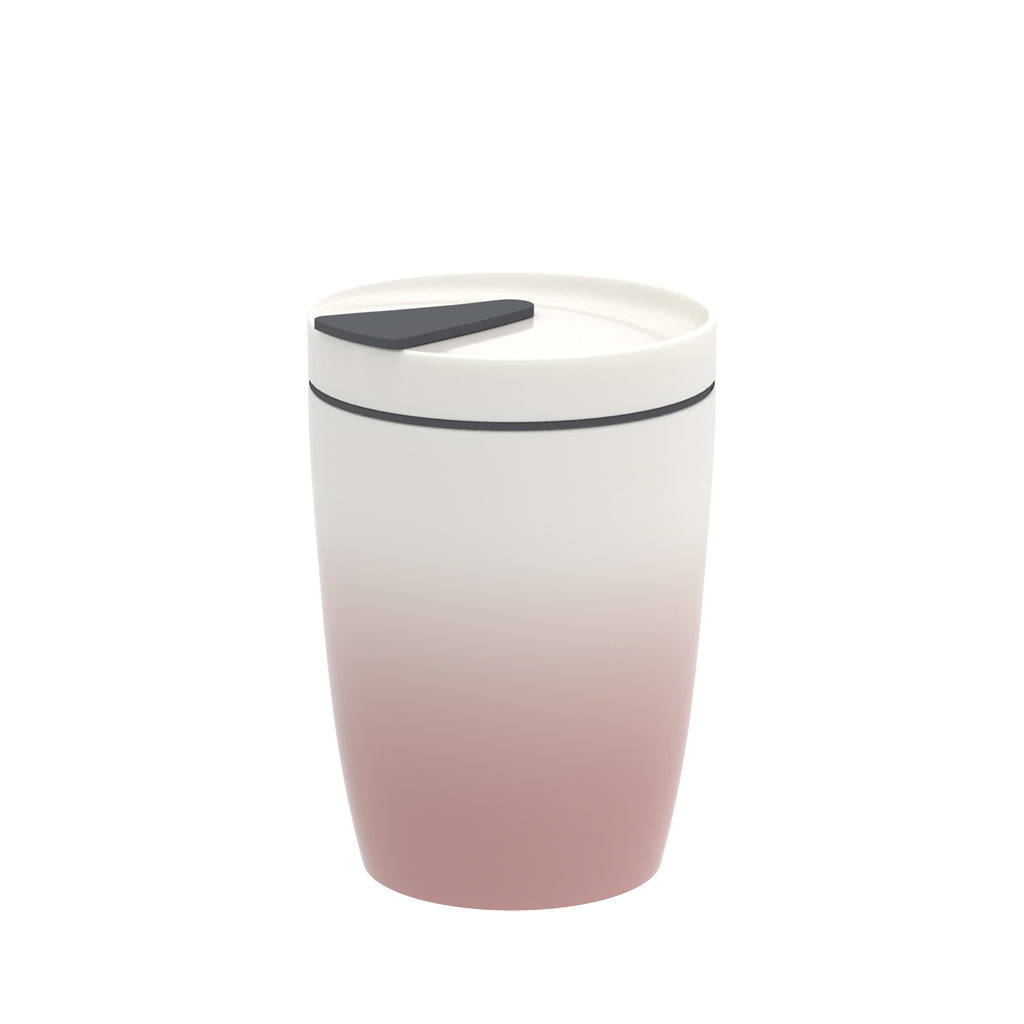 VILLEROY AND BOCH H Coffee To Go Pembe Porselen Kupa Termos 0,29L D’Maison 