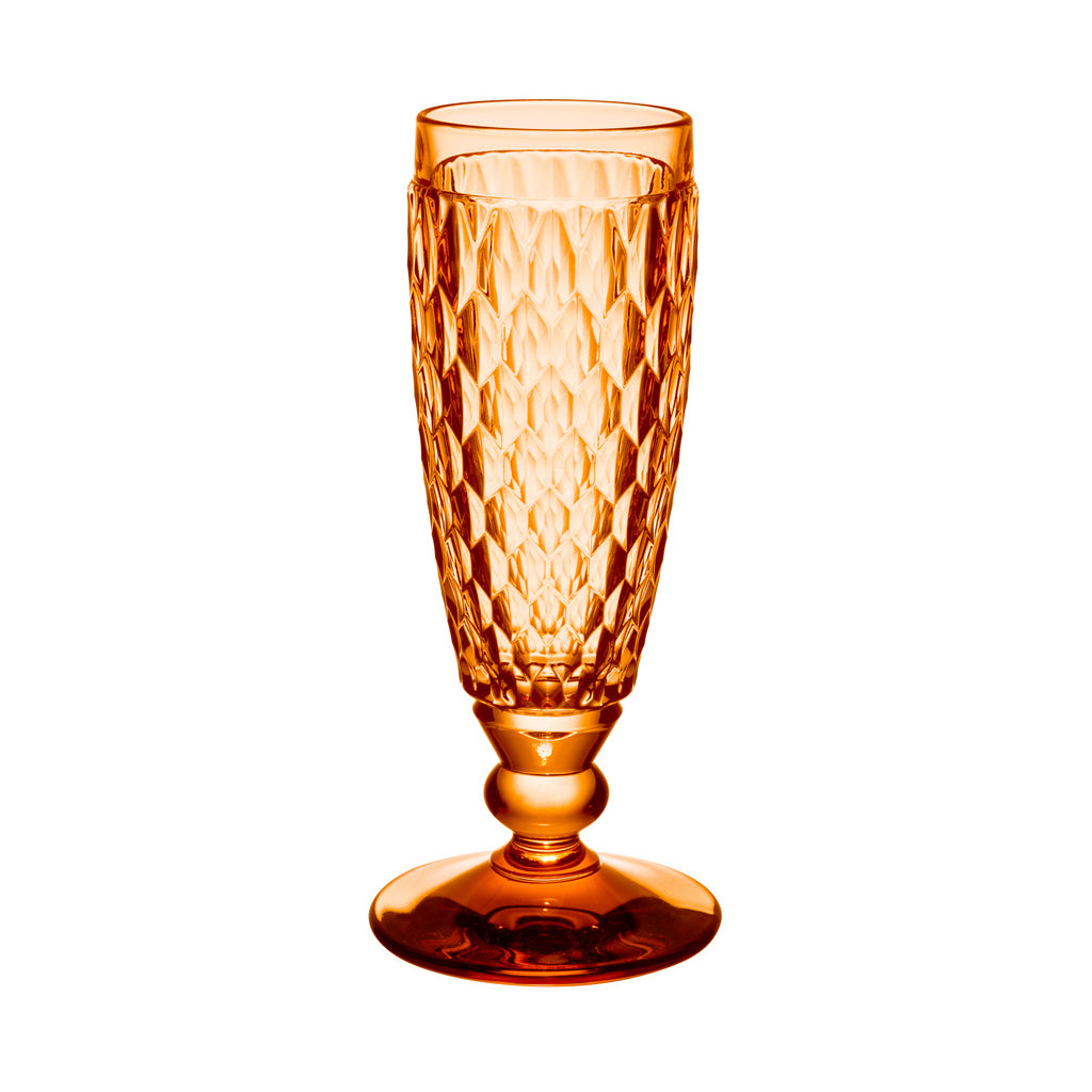 VILLEROY AND BOCH H Boston Turuncu Kristal Şampanya Kadehi D’Maison 