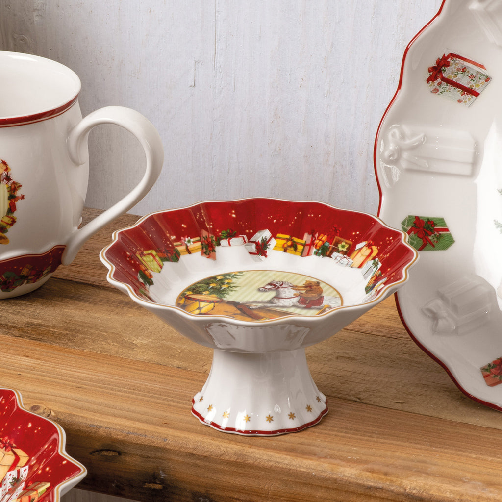 VILLEROY AND BOCH H Toy's Fantasy Ayaklı Servis Tabağı D’Maison 