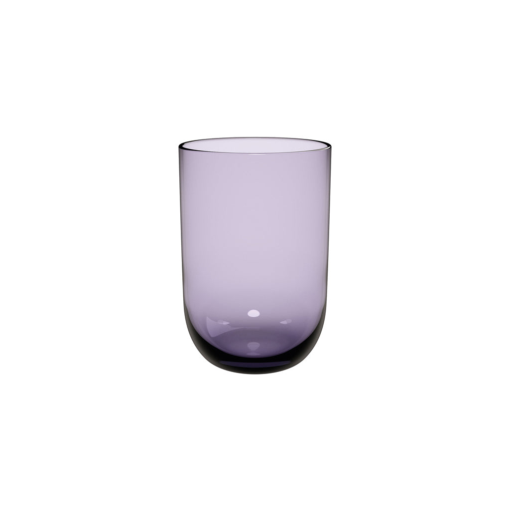 VILLEROY AND BOCH H Like Mor Kristal Su, Meşrubat Bardağı 2'li Set D’Maison 