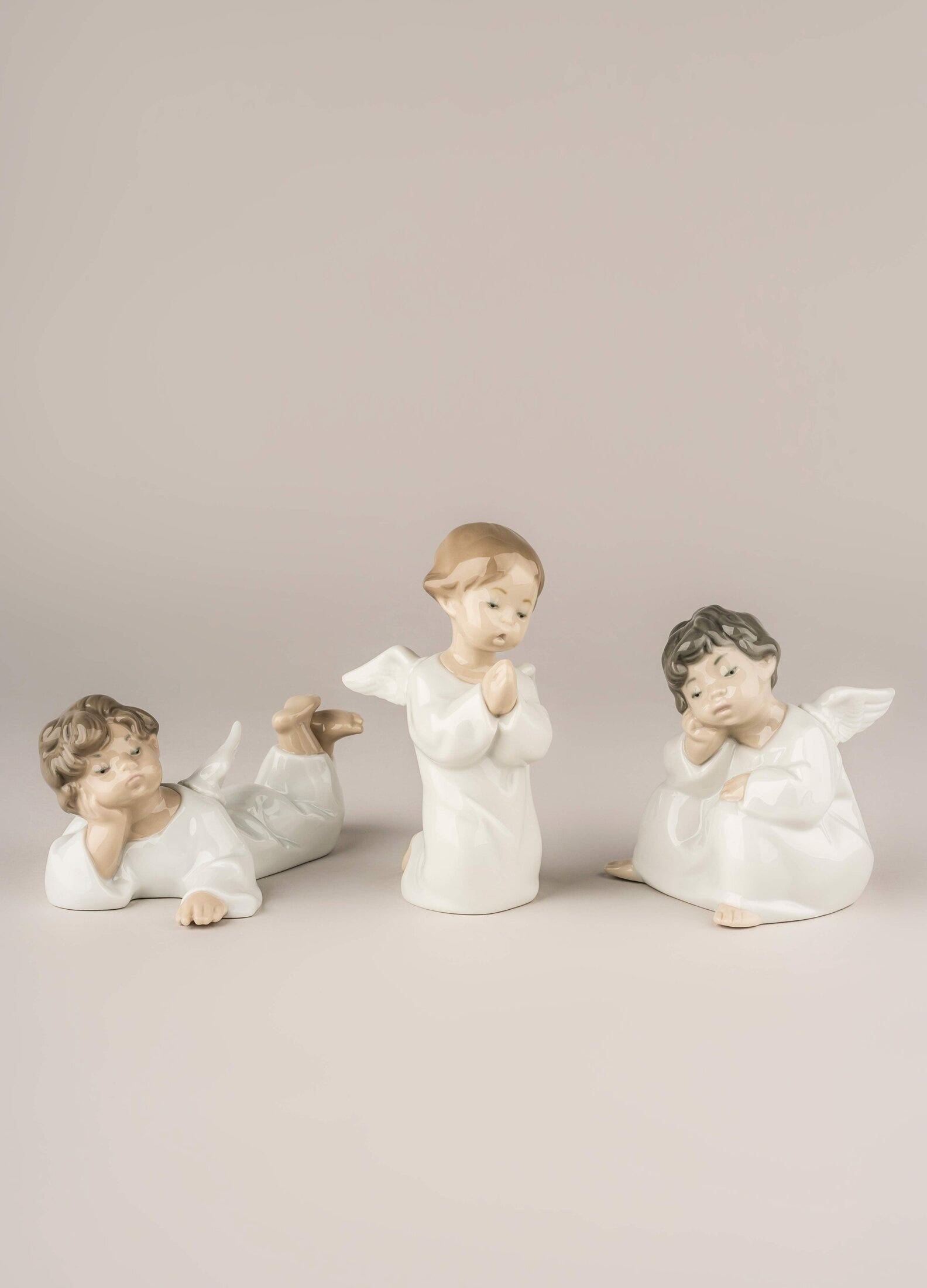 LLADRO H Lladro Dua Eden Melek Heykel 13x8x7 cm D’Maison 