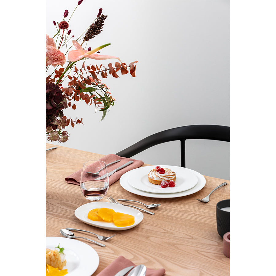 VILLEROY AND BOCH Royal 12 Kişilik Beyaz 51 Parça Porselen Yemek Takımı D’Maison 