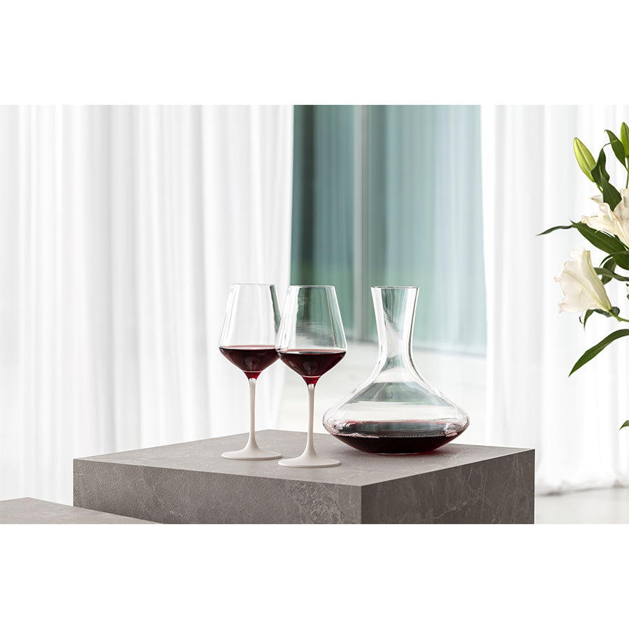 VILLEROY AND BOCH Manufacture Rock Blanc Kristal Kırmızı Şarap Kadehi D’Maison 