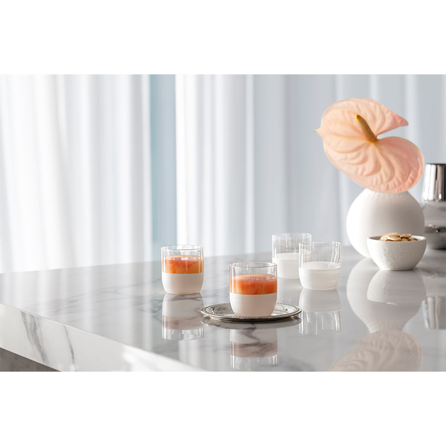 VILLEROY AND BOCH Manufacture Rock Blanc Kristal Su, Viski Bardağı D’Maison 