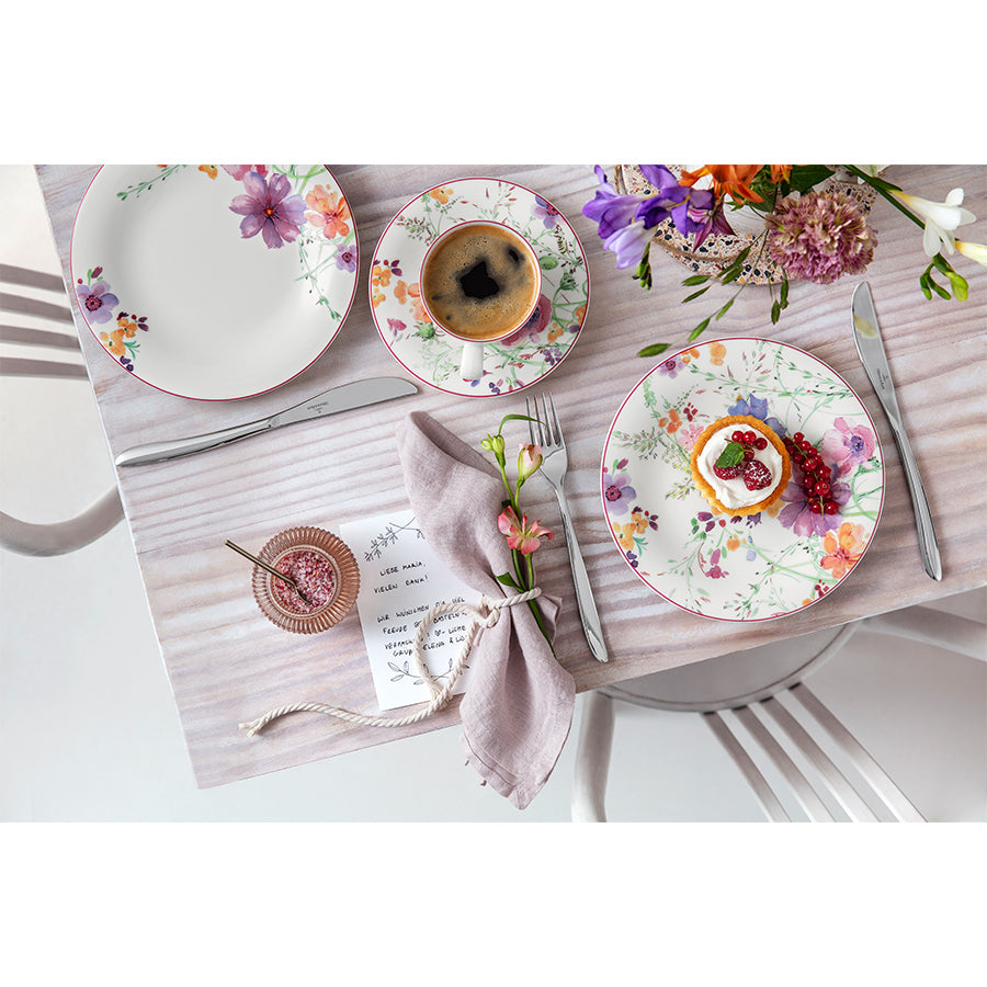 VILLEROY AND BOCH Mariefleur 12 Kişilik 51 Parça Porselen Yemek Takımı D’Maison 