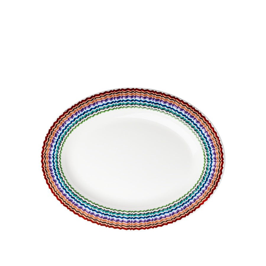 Waves Oval Servis Tabağı 23 cm