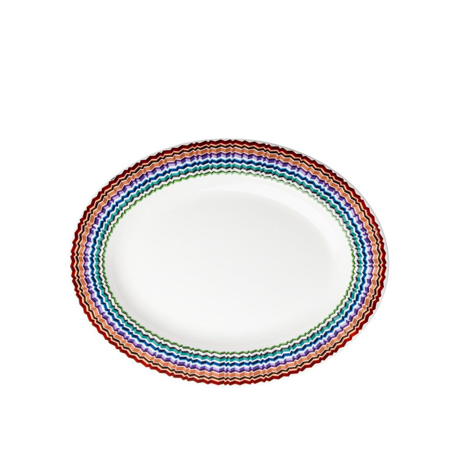 Waves Oval Servis Tabağı 36 cm