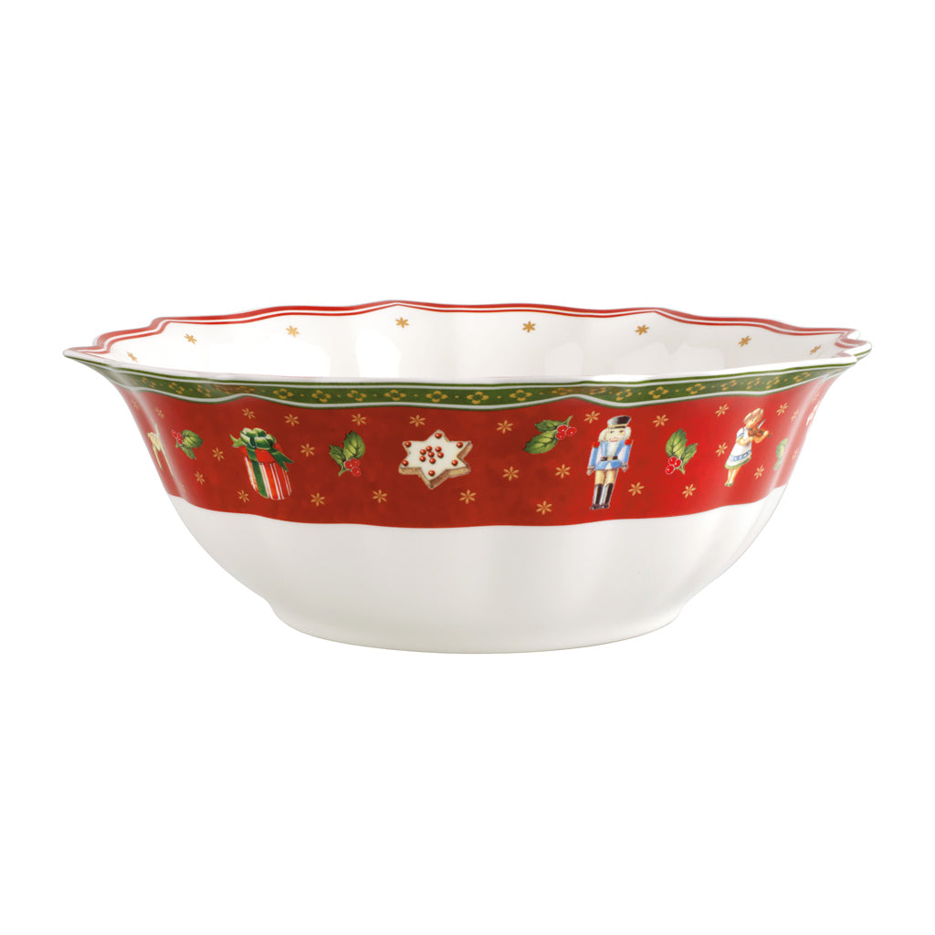 VILLEROY AND BOCH H Toy's Delight Yılbaşı Servis Kasesi 32 cm D’Maison 